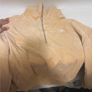 Champion Cream Half-Zip Jacket